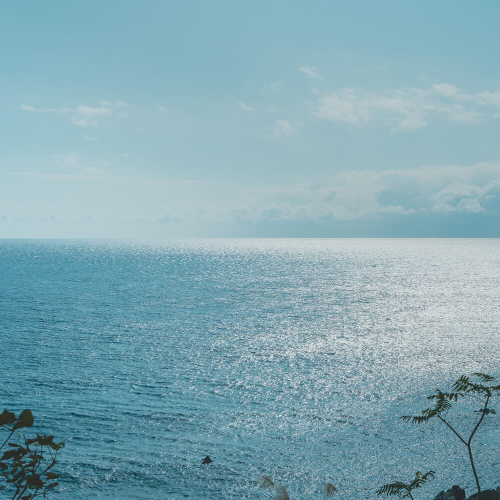 屋久島の海、空　屋久島海とジュエリー　オーダーメイドマリッジリングのインスピレーション