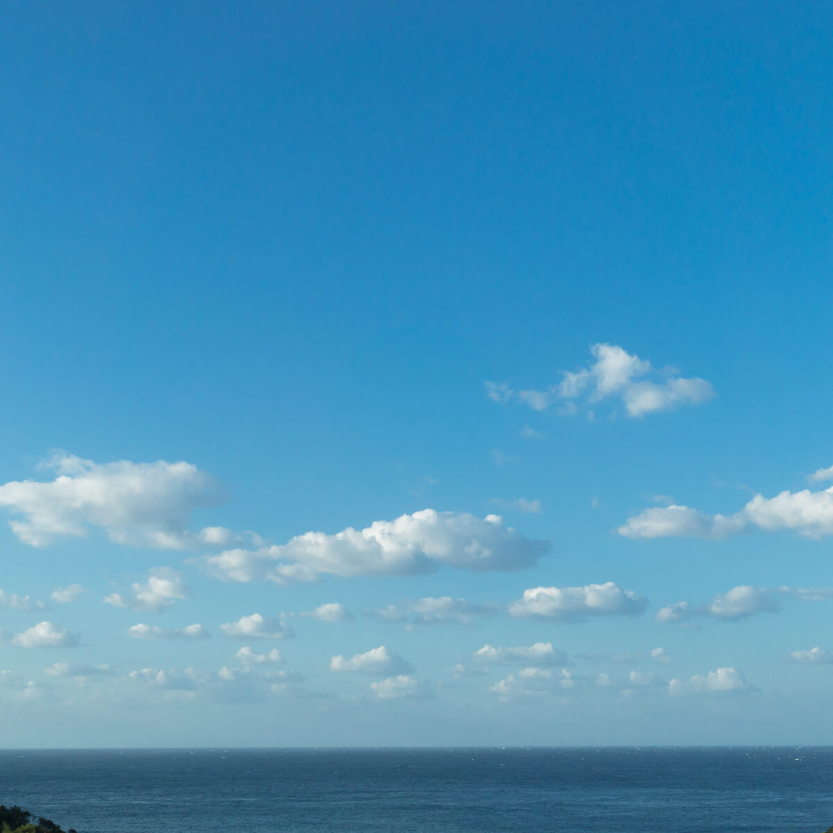 屋久島の海、空、雲　屋久島海とジュエリー　オーダーメイドマリッジリングのモチーフ