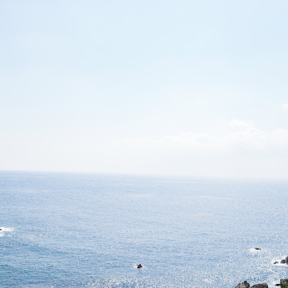 屋久島の海　キラキラ　オーダーメイドマリッジリングのモチーフ　屋久島でつくる結婚指輪
